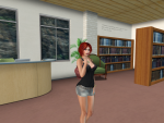 NIP Dare #18: Nude in the library